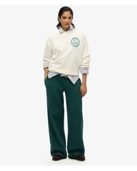 Superdry - Essential Logo Wide Leg Joggers - Lyst