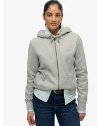 Superdry - & Co Athletic Essentials Logo Zip Hoodie - Lyst