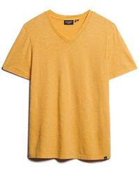 Superdry - & Co V-neck Slub Short Sleeve T-shirt - Lyst