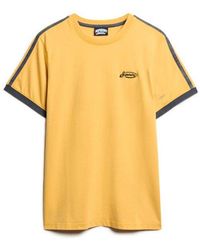 Superdry - & Co Essential Logo Retro Striped T-shirt - Lyst