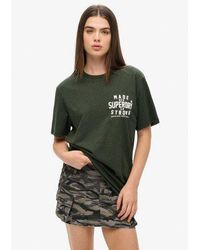 Superdry - Oversized Machined Goods Workwear T-shirt - Lyst