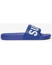 Superdry - & Co Code Core Pool Sliders - Lyst