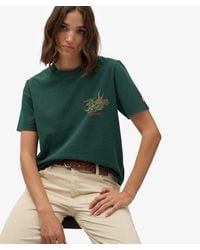Superdry - & Co Tokyo Narrative Relaxed T-shirt - Lyst