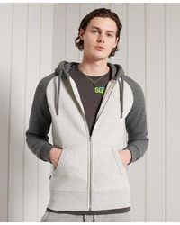 Superdry - Orange Label Classic Raglan Zip Hoodie - Lyst