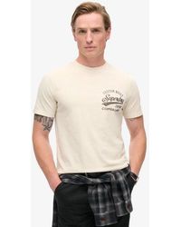 Superdry - & Co Copper Label Chest Graphic T-shirt - Lyst