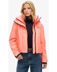 Superdry - & Co Hooded Embroidered Sd Windbreaker Jacket - Lyst