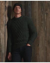 superdry black sweater