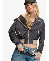 Superdry - Bench X & Co Bench Hooded Shell Bomber Jacket - Lyst