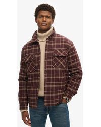 Superdry - & Co Surplus Check Jacket - Lyst