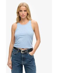 Superdry - Ruched Tank Top - Lyst