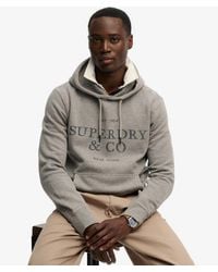 Superdry - & Co 1954 Company Relaxed Hoodie - Lyst