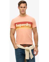 Superdry - Terrain Logo Stripe Relaxed T-shirt - Lyst