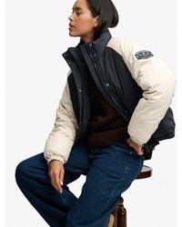 Superdry - Cotton Padded Shell Jacket - Lyst