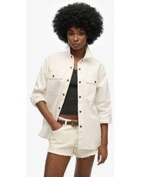 Superdry - Cotton Workwear Overshirt - Lyst