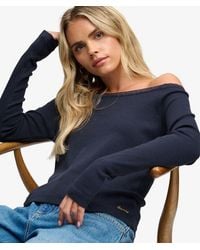 Superdry - Athletic Essentials Lace Long Sleeve Top - Lyst