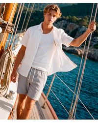 Superdry - & Co Riviera Short Sleeve Linen Shirt - Lyst