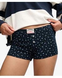 Superdry - & Co Athletic Essentials Jersey Pyjama Shorts - Lyst