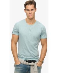 Superdry - Homme Haut À Col Tunisien Et Manches Courtes Merchant Store Taille - Lyst