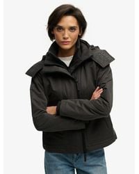 Superdry - & Co Hooded Microfibre Arctic Windcheater Jacket - Lyst