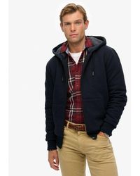 Superdry - & Co Borg Lined Zip Hoodie - Lyst