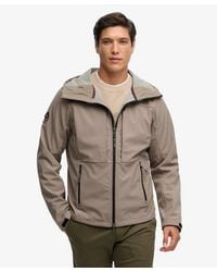 Superdry - & Co Hooded Softshell Trekker Jacket - Lyst