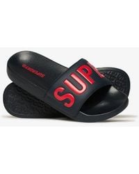 Superdry - & Co Core Graphic Pool Sliders - Lyst