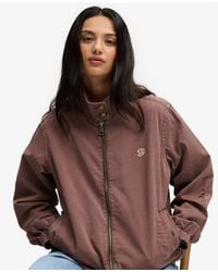 Superdry - & Co Cotton Harrington Jacket - Lyst