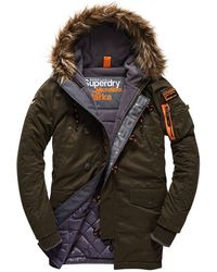 Superdry Parka coats for Men - Up to 50% off at Lyst.com