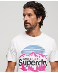 Superdry - Classic Great Outdoors Graphic T-shirt - Lyst