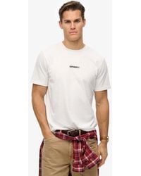 Superdry - & Co Micro Logo T-shirt - Lyst
