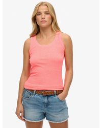 Superdry - & Co Studios Lightweight Racer Vest Top - Lyst