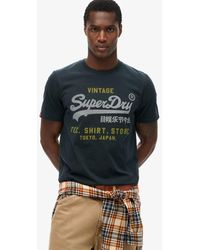 Superdry - & Co Vintage Logo Heritage Relaxed T-shirt - Lyst