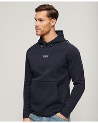 Superdry - Loose Fit Embroidered Logo Sport Tech Hoodie - Lyst