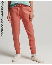 Superdry - Organic Cotton Vintage Logo Embroidered joggers - Lyst