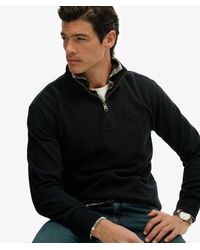 Superdry - & Co Ribbed Half Zip Jumper - Lyst