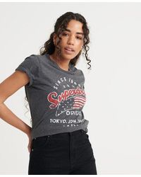Superdry - American Star Flag T-shirt - Lyst