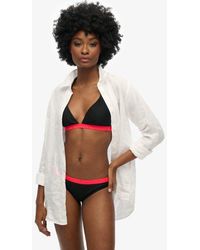 Superdry - & Co Elastic Classic Bikini Bottom - Lyst