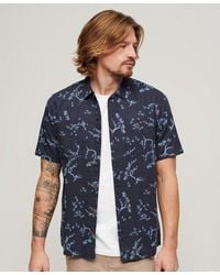 Superdry - Classic Floral Print Short Sleeve Beach Shirt - Lyst