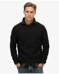 Superdry - & Co Wool Blend Jumper - Lyst