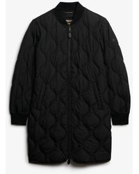 Superdry - & Co Long Quilted Liner Jacket - Lyst