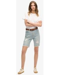 Superdry - & Co Bermuda Boy Shorts - Lyst