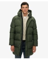 Superdry - Homme Manteau Matelassé À Capuche Sports Taille - Lyst