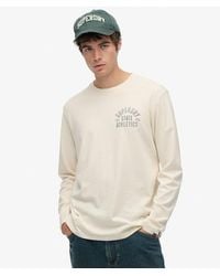 Superdry - Athletic Essentials Top Met Lange Mouwen - Lyst