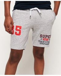 Superdry - Track & Field Lite Shorts Sd Grit - Lyst