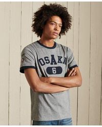 Superdry Osaka T-shirt in White for Men 
