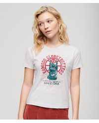 Superdry - & Co X Komodo Globetrotter Fitted T-shirt - Lyst