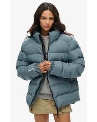 Superdry - Oversized Sports Puffer Jacket - Lyst