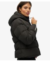 Superdry - Hooded Sports Puffer Jacket - Lyst
