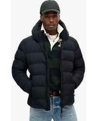Superdry - & Co Hooded Sports Puffer Jacket - Lyst