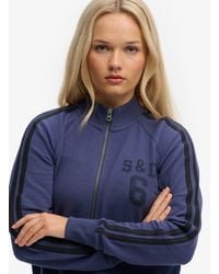Superdry - & Co Athletic Essentials Zip Through Track Top - Lyst